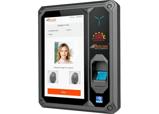 Adhaar based biometric machine 